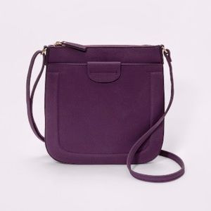 ✨Versatile Purple Crossbody Bag✨